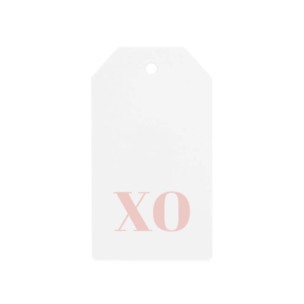 Rose XO Gift Tag Set