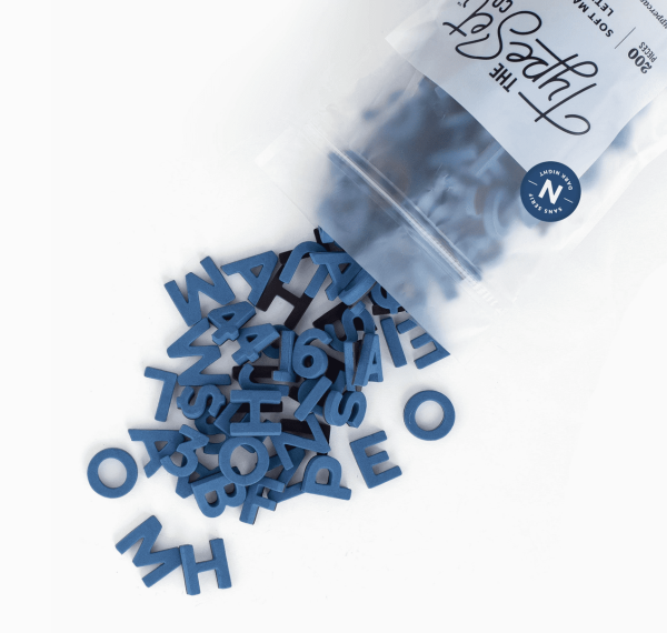 Magnetic Letters - Navy Blue