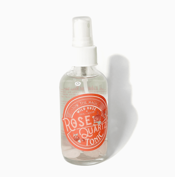 Gem Infused Rose Quartz Body + Room Tonic