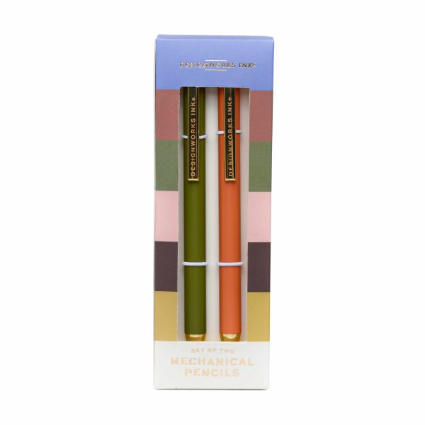 Army Green + Chili Mechanical Pencils