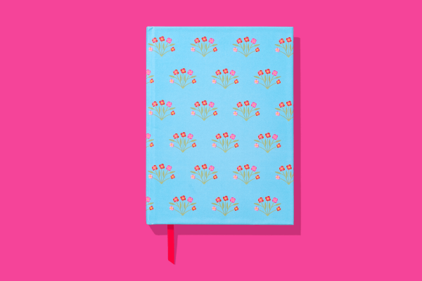 Blue Bouquets Notebook