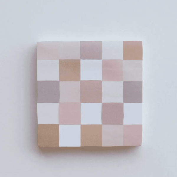 Nude Checks Sticky Note Pad