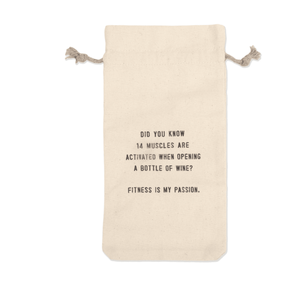 Wine Bag: Fitness is My Passion