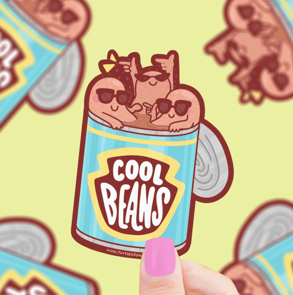 Cool Beans Sticker