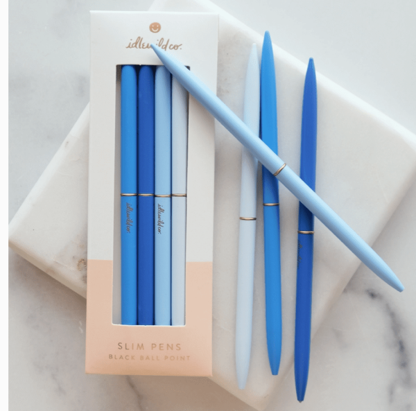 Spectrum Baby Blues Slim Pen Set