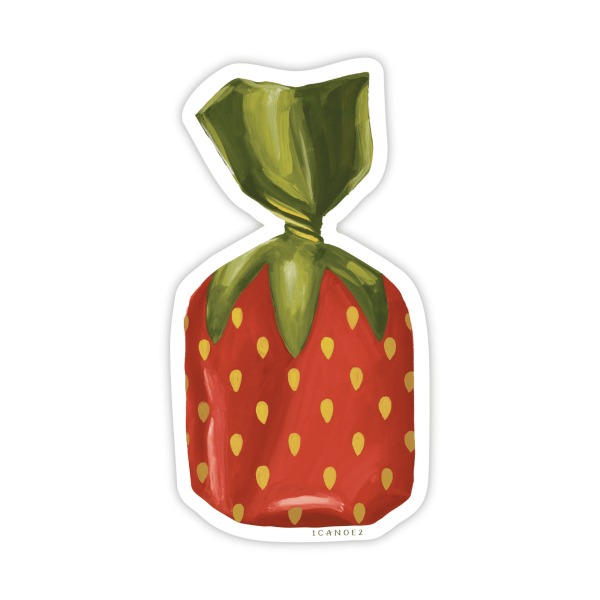 Strawberry Candy Sticker