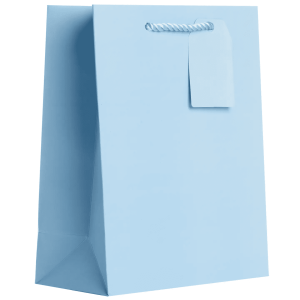 Pastel Blue Gift Bag, Md