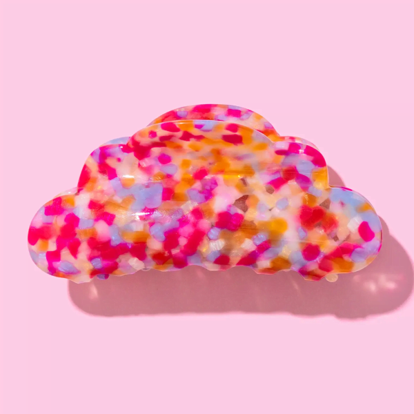 Colorful Scallop Hair Clip