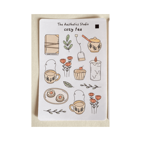 Cozy Tea Sticker Sheet