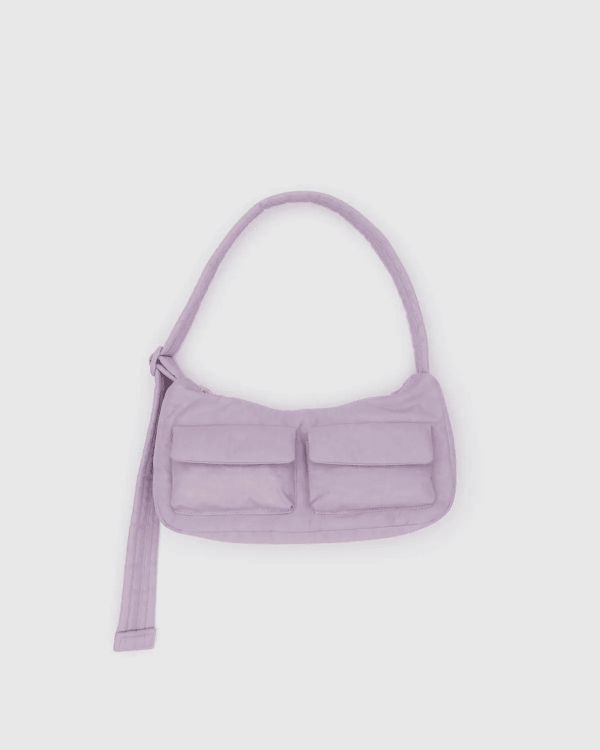 Dusty Pink Cargo Shoulder Bag