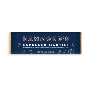 Espresso Martini Dark Chocolate Caramel Bar