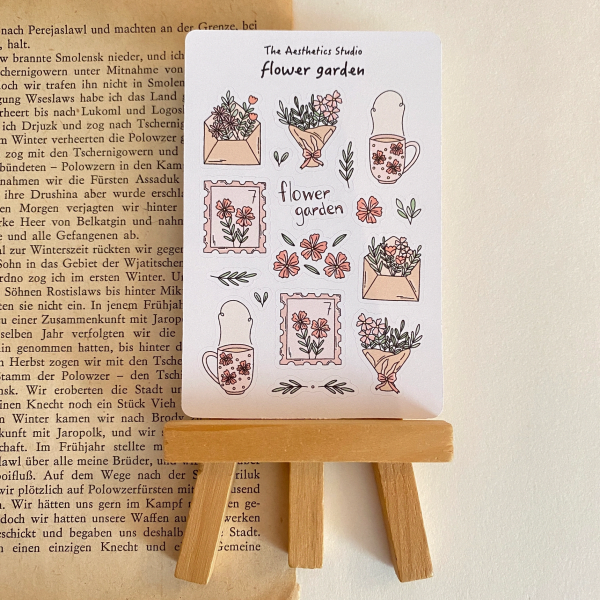 Flower Garden Sticker Sheet