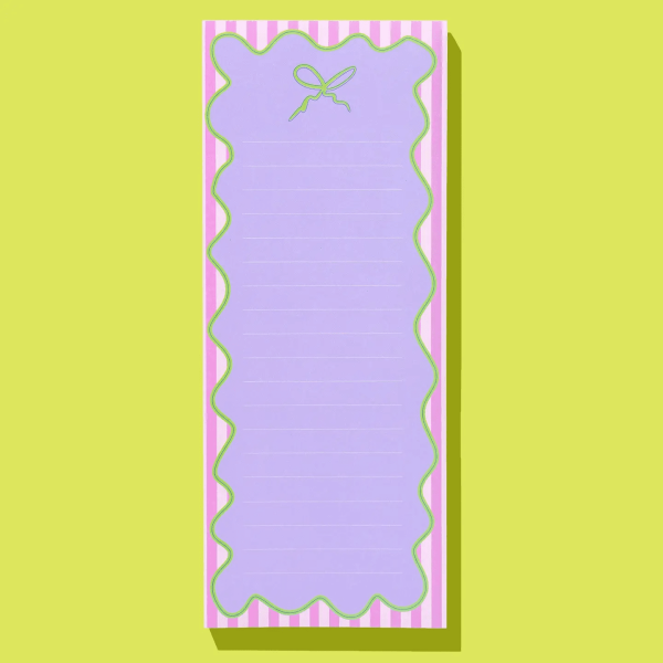 Bow List Pad