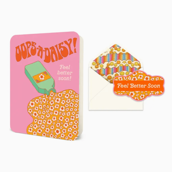 Oops-a-Daisy Deluxe Card