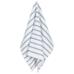 Basketweave Slate Blue Tea Towel