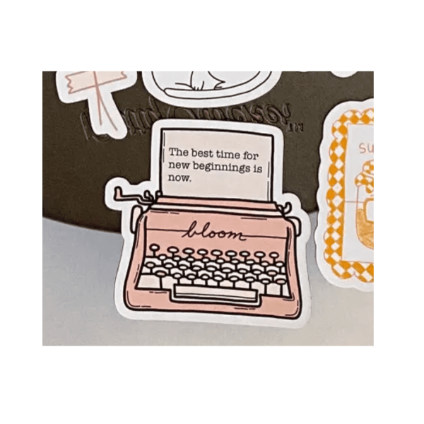 Typewriter Magnet