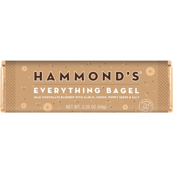 Everything Bagel Milk Chocolate Caramel Bar