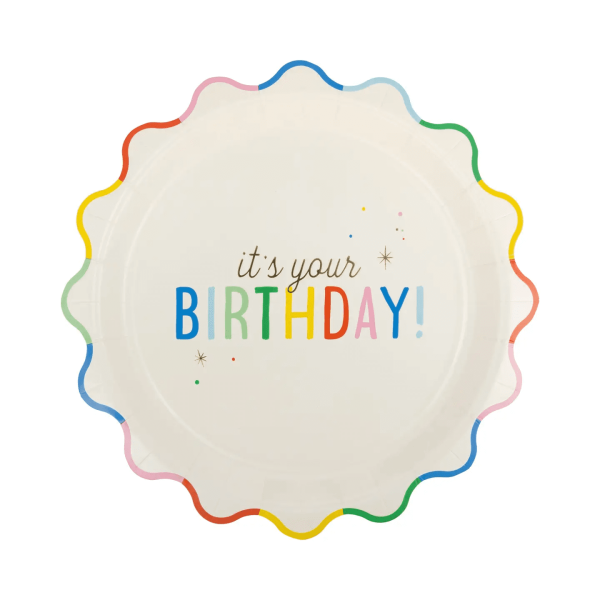 It's Your Birthday Plates