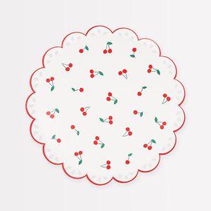 Cherry Pattern Side Plates