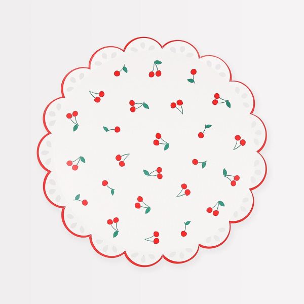 Cherry Pattern Side Plates