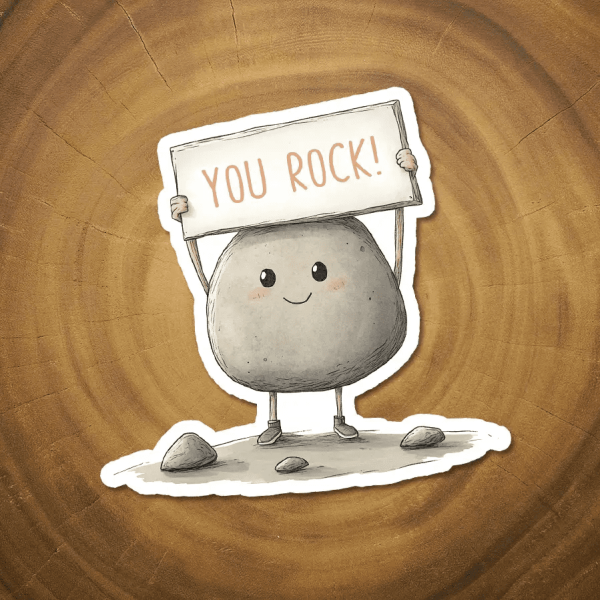 You Rock Sticker