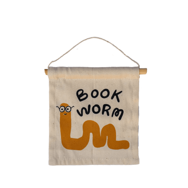 Book Worm Hang Sign