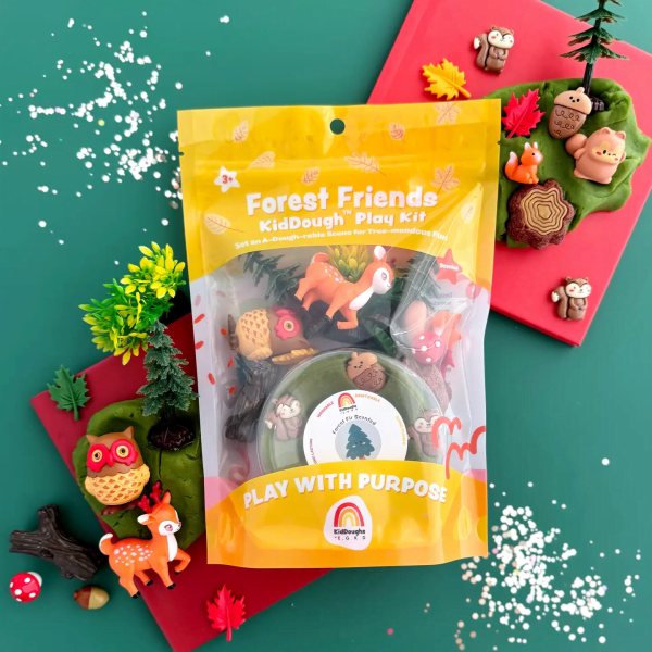 Forest Friends Kiddough Play Kit