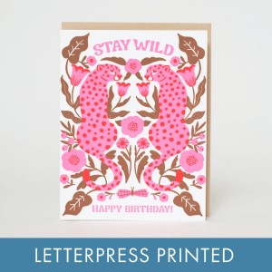Stay Wild Birthday Leopards