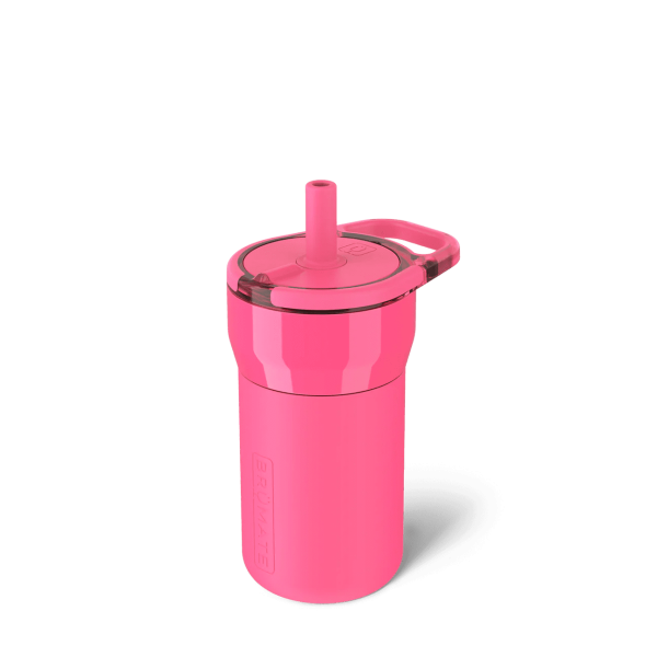 Neon Pink Leap Kid's Tumbler