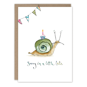 Snail A Little Late
