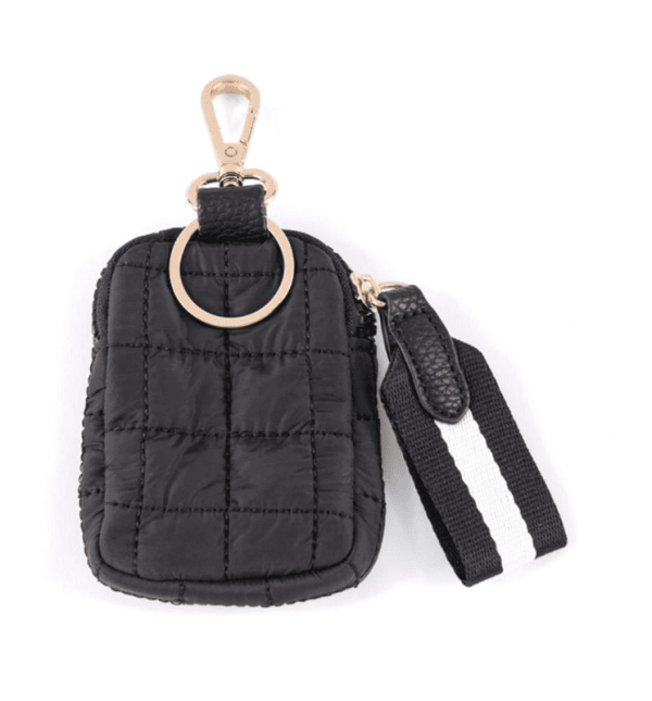 Ezra Clip On Pouch, Black
