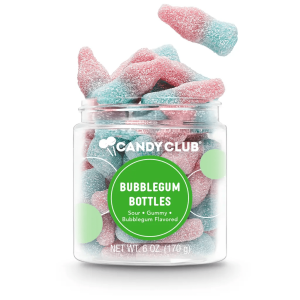 Sour Bubblegum Bottles, 6 oz.
