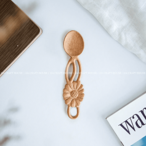 Flower Handle Wooden Spoon