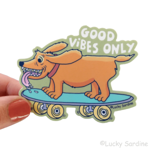 Good Vibes Only Sticker