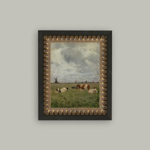 Cattle in the Pasture Framed Print