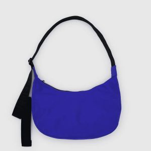 Lapis Medium Nylon Crescent Bag