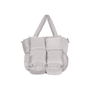 Sand Mini Puffer Tote