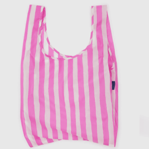 Standard Baggu - Pink Painted Stripe