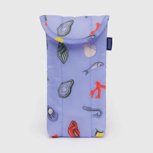 Puffy Glasses Sleeve, Sea Charms