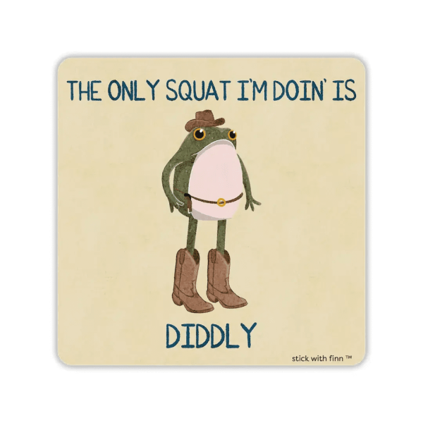 The Only Squat Sticker