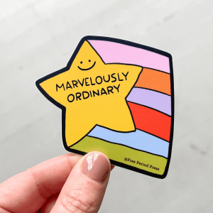 Marvelously Ordinary Star Sticker