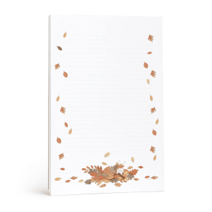 Falling Leaves Notepad
