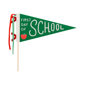 First Day Felt Pennant