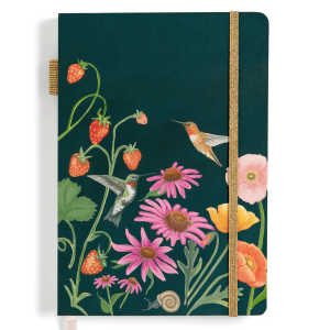 Garden Blooms Lined Journal