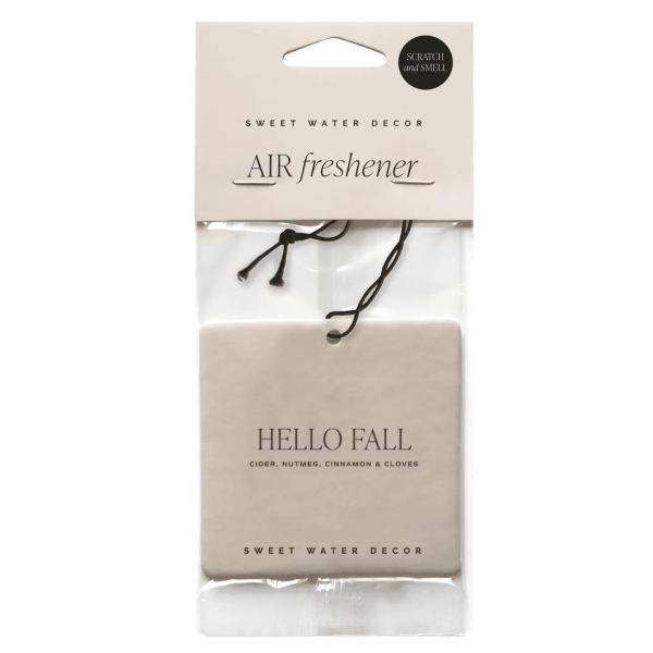 Hello Fall Air Freshener
