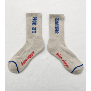 Preppy Socks, Ice/Blue