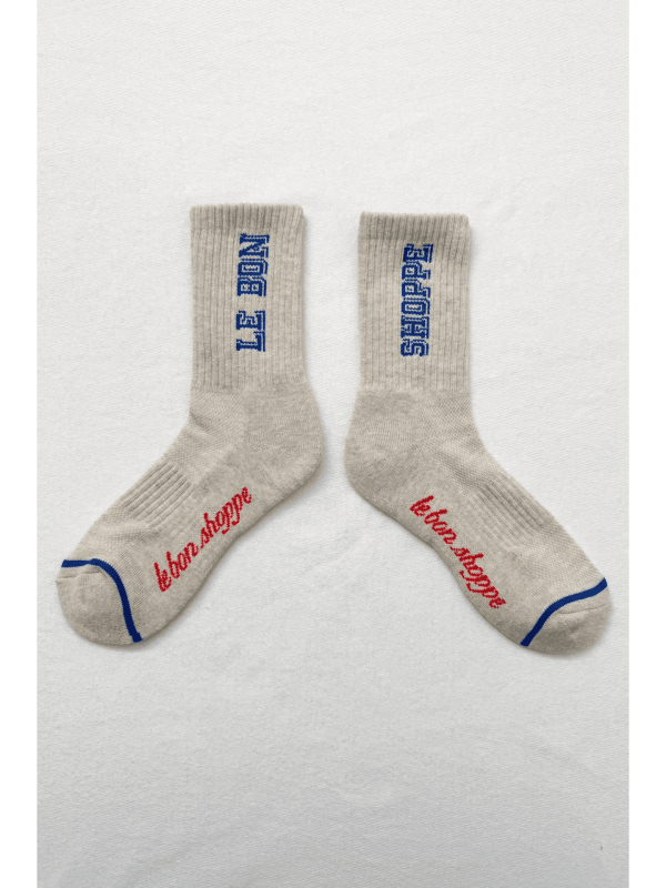 Preppy Socks, Ice/Blue