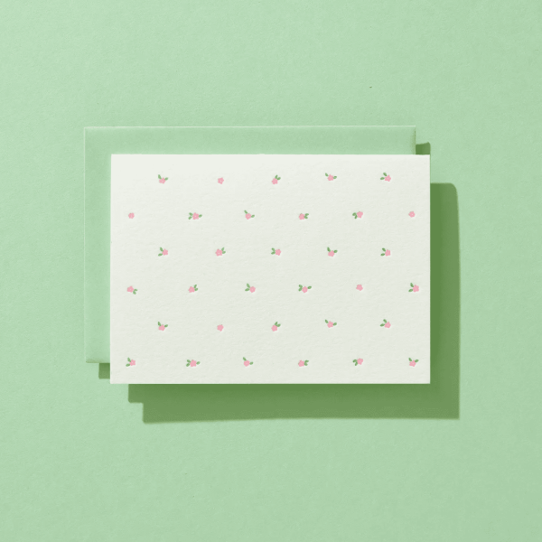 Mini Floral Pink Pattern, Boxed Set