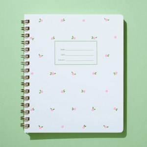 Standard Notebook: Mini Floral Pink