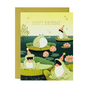 Singing Frogs Birthday